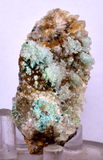 5cms ATACAMITE SELENITE DRUZY CHRYSOCOLLA QUARTZ MALACHITE LILY MINE PERU AB161