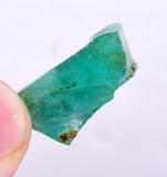 3 grams GEM BLUE OPAL PERU SLAB SCENIC SEASCAPE MINERAL SPECIMEN OB51