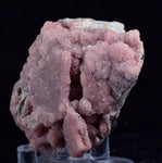 5.8cms RHODOCHROSITE ROSETTE PYRITE QUARTZ PERU PINK CRYSTALS MINERAL RB385