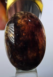 LOT 6 GEM AXINITE PURPLE CABOCHONS  PERU SUPER SHINY RARE MINERAL SPECIMEN BB321