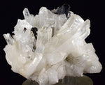 12cms HUBNERITE QUARTZ CRYSTALS MINERAL SPECIMEN COLLECTOR PERU MB57