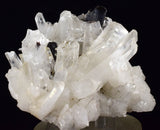12cms HUBNERITE QUARTZ CRYSTALS MINERAL SPECIMEN COLLECTOR PERU MB57