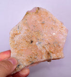 150 grams GEM PINK OPAL PERU ROUGH ANGEL SKIN TRANSLUCENT CORAL COLOR PB63
