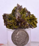 3.6cms PREMIUM EPIDOTE AXINITE CRYSTALS PERU AESTHETIC COLLECTOR CB136