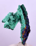 4cms AZURITE MALACHITE CRYSTALS MINERAL SPECIMEN AHOULI MINES MOROCCO UB219