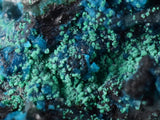 8.4cms QUARTZ CHRYSOCOLLA TENTADORA MINE PERU GRAPE BOTRYOIDAL CRYSTAL CB17
