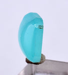 2ct GEM BLUE OPAL SCENIC CABOCHON PERU SEASCAPE PENDANT JEWELRY BB299