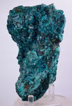 12.5cms BLUE MALACHITE BOTRYOIDAL PERU CRYSTALS GRAPE SPHERES SHINY UB40