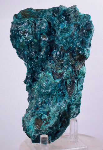 12.5cms BLUE MALACHITE BOTRYOIDAL PERU CRYSTALS GRAPE SPHERES SHINY UB40