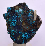 4.3cms QUARTZ CHRYSOCOLLA TENTADORA MINE PERU GRAPE BOTRYOIDAL CRYSTAL CB151