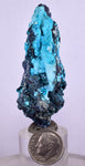 6.3cms CHRYSOCOLLA BOTRYOIDAL CRYSTALS PERU SPHERES GRAPE TURQUOISE COLOR CB165