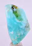 19.5ct GEM BLUE OPAL SCENIC POLISHED PERU SEASCAPE PENDANT JEWELRY BB178