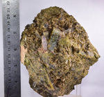 16cms CLINOZOISITE EPIDOTE CRYSTALS PERU MINERAL SPECIMEN COLLECTOR  KB38