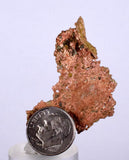 4.9cms NATIVE COPPER PERU CRYSTAL IRON NEW FIND SOME FINE IRIDESCENT IB21