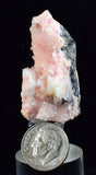 4.1cms RHODOCHROSITE ROSETTE QUARTZ SPHALERITE PERU PINK CRYSTALS NEEDLES  RB327