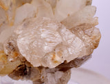 7cms CALCITE WITH QUARTZ CRYSTALS PERU SHINY MINERAL SPECIMEN COLLECTOR GB06