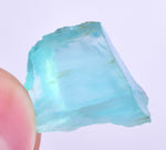11cts GEM BLUE OPAL HIGH QUALITY PERU ROUGH SCENIC MINERAL SPECIMEN OB146