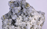 14cm BLUE DOLOMITE SELLAITE CRYSTALS CHALCOPYRITE QUARTZ CALCITE PERU GB35