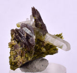 3.4cms PREMIUM EPIDOTE QUARTZ CRYSTALS PERU AESTHETIC COLLECTOR CB141