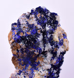 4cms GEM AZURITE CRYSTALS MEXICO ROYAL BLUE COLOR SHINY UB262