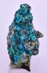 4.3cms QUARTZ CHRYSOCOLLA TENTADORA MINE PERU GRAPE BOTRYOIDAL CRYSTAL CB153