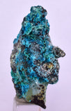 4.3cms QUARTZ CHRYSOCOLLA TENTADORA MINE PERU GRAPE BOTRYOIDAL CRYSTAL CB153