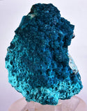 8cms BLUE MALACHITE BOTRYOIDAL PERU CRYSTALS GRAPE SPHERES SHINY UB199