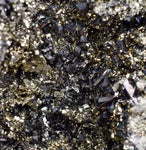 16cms MARCASITE BLADED PYRITE QUARTZ  ARSENOPYRYTE  BORNITE PERU CRYSTALS MB116