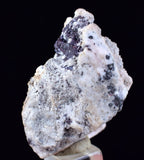 3.8cms PROUSTITE RED RUBY SILVER  MANGANO CALCITE PERU UCHUCCHACUA MINE HB268