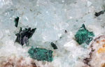 8.5cms ATACAMITE DRUZY MALCHITE CHRYSOCOLLA LILY MINE PERU MINERAL AB141