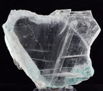 7.7cms GEM ATACAMITE INSIDE SELENITE CRYSTAL LILY MINE 2000 DISCOVERY PERU AB117