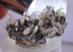4.2cms GEM QUARTZ SCEPTER NATURAL CHLORITE INCLUDED PHANTOM CRYSTAL PERU  QB28