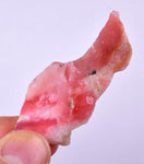 9 grams GEM PINK OPAL PERU ROUGH CORAL COLOR TRANSLUCENT MINERAL PB31