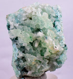 3.7cms DRUZY CHRYSOCOLLA QUARTZ LILY MINE PERU COPPER 2000 DISCOVERY DB27