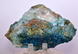 9cms QUARTZ CHRYSOCOLLA BOTRYOIDAL TENTADORA MINE PERU MINERAL SPECIMEN CB180