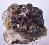 6.7cms SPHALERITE BARITE PYRITE QUARTZ CRYSTALS MINERAL SPECIMEN PERU MB60