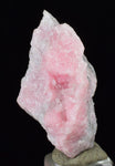 3cms RHODOCHROSITE ROSETTE PYRITE QUARTZ PERU PINK CRYSTALS MINERAL RB483