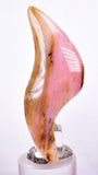 52.5cts GEM PINK OPAL CABOCHON PERU TRANSLUCENT JEWELRY PENDANT BB341