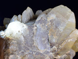 19cms DOUBLE QUARTZ JAPAN LAW TWIN RARE CRYSTAL MINERAL SPECIMEN QB101