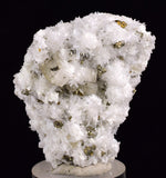 4cms APATITE QUARTZ PYRITE CRYSTALS DICKITE PERU HUANZALA AB228