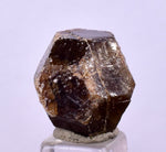 1.7cm GARNET GROSSULAR HESSONITE DODECAHEDRON CRYSTALS PERU MINERAL GB21