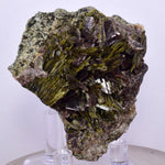 5.2cms PREMIUM EPIDOTE AXINITE QUARTZ CRYSTALS PERU AESTHETIC COLLECTOR CBZ161