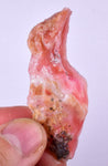 9 grams GEM PINK OPAL PERU ROUGH CORAL COLOR TRANSLUCENT MINERAL PB31