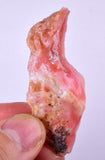 9 grams GEM PINK OPAL PERU ROUGH CORAL COLOR TRANSLUCENT MINERAL PB31