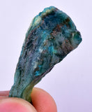 250Carats GEM SILICA CHRYSOCOLLA  PERU CHALCEDONY QUARTZ BLUE ROUGH FACET SB133
