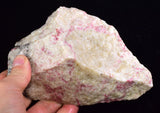 545 Grams GEM RED THULITE SCAPOLITE MARIALITE CLINOZOISITE ROUGH PERU OB136