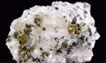 3.8cms APATITE QUARTZ PYRITE CRYSTALS DICKITE PERU HUANZALA AB230