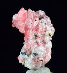 2.5cms RHODOCHROSITE PYRITE FLUORITE CHINA CRYSTAL RHOMBOHEDRAL MINIATURE RB644