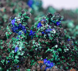 16cms GEM BROCHANTITE ATACAMITE LINARITE CHRYSOCOLLA CHILE Z43