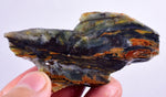 44 grams GEM BLUE OPAL PERU SLAB SCENIC SEASCAPE MINERAL SPECIMEN OB111
